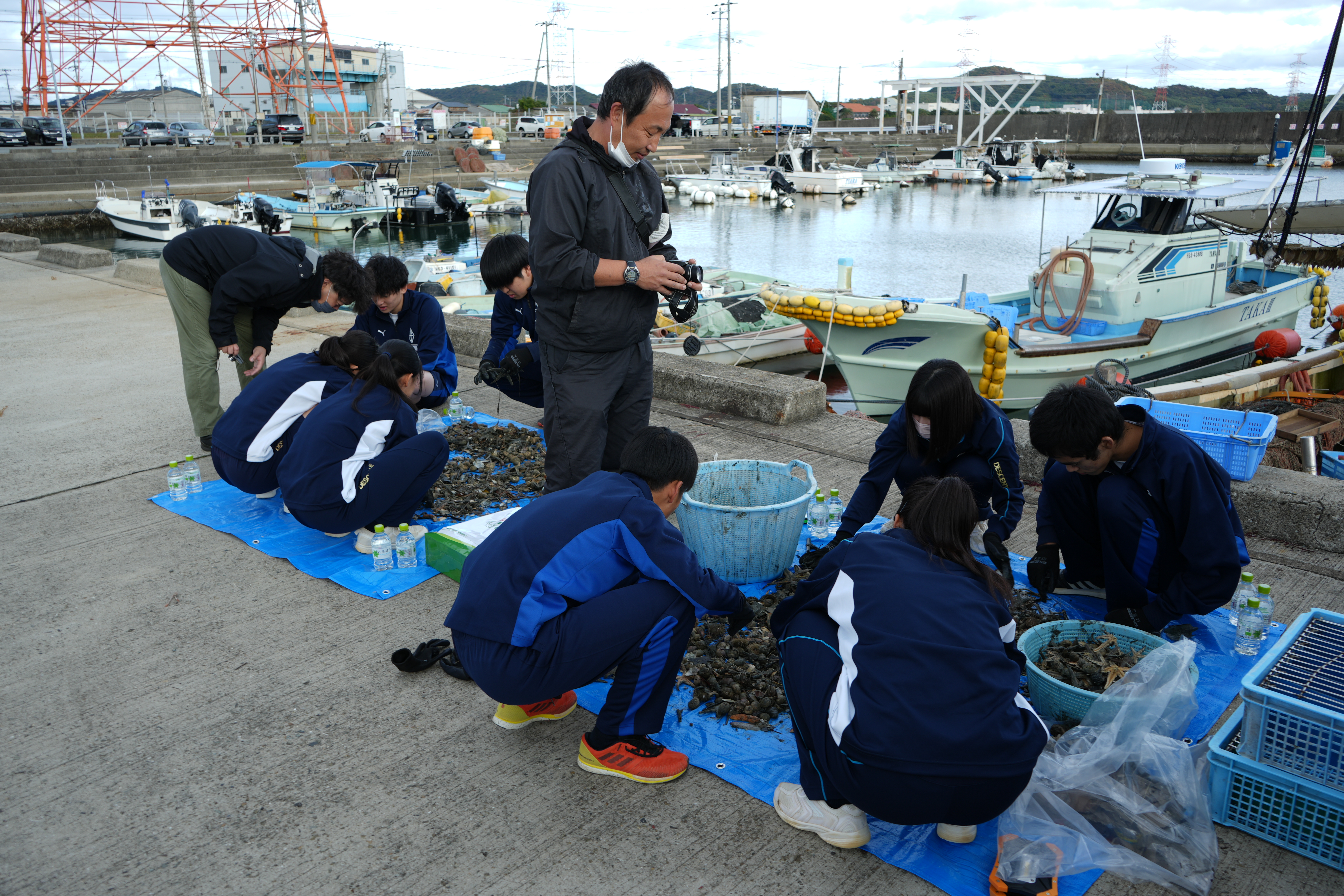 海のごみ調査活動を行ないました！